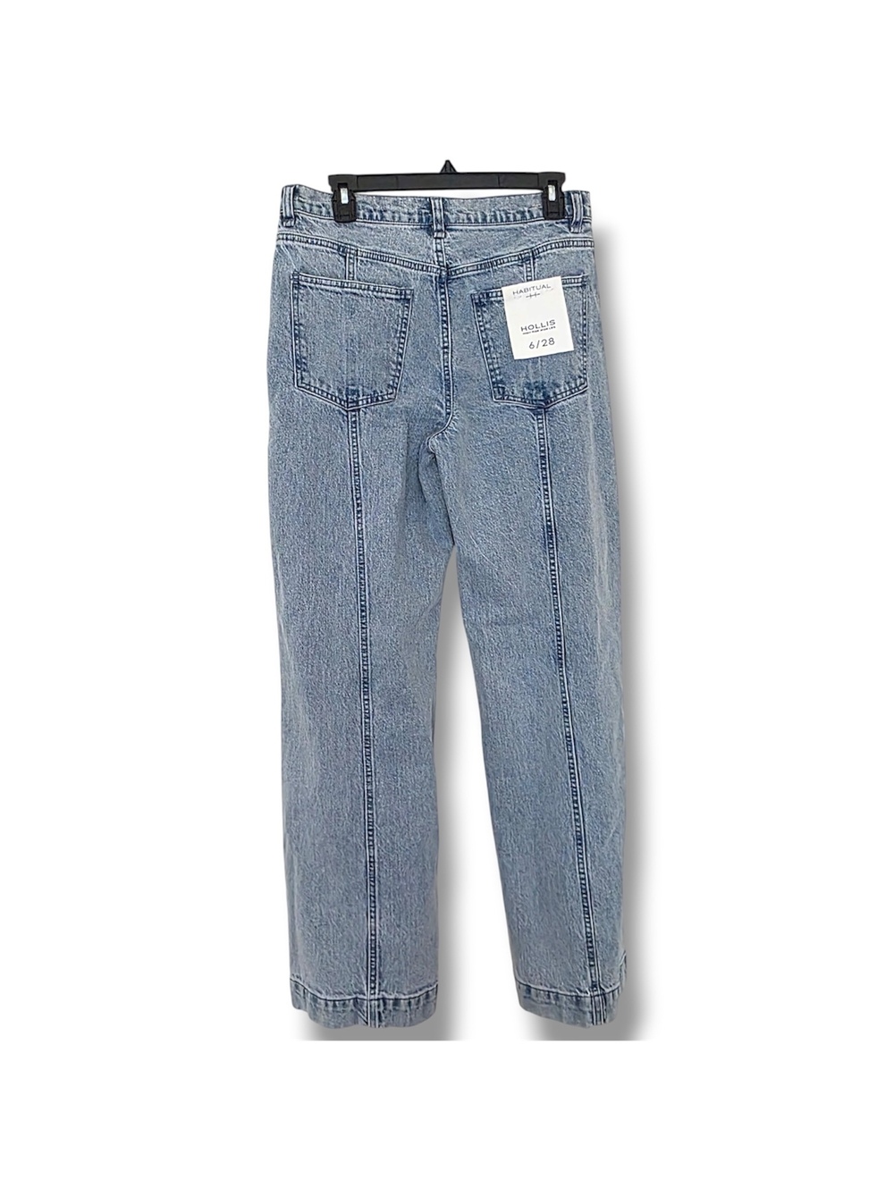 Habitual Women’s Blue High Rise Side Panel Size: 6 - Picture 2 of 5